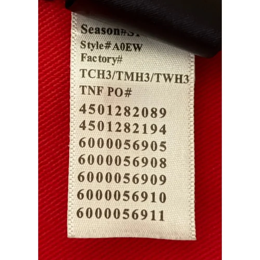The North Face Apex Pneumatic Softshell Jacket Red Gray Men's Large Performance